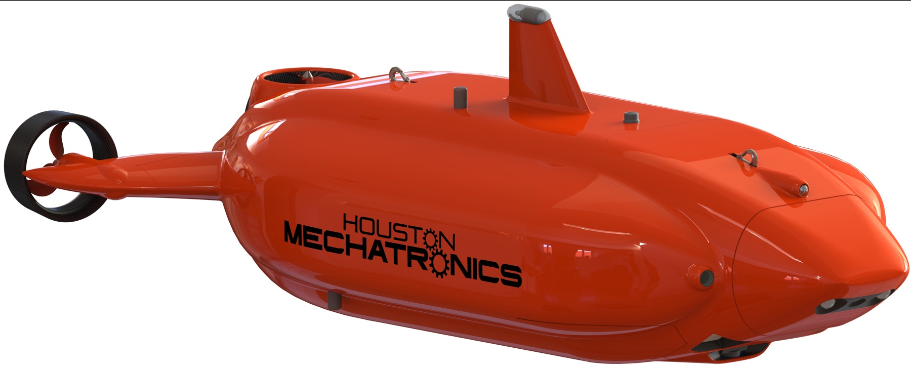 Aquanaut will swim through the water in its sleek AUV mode.