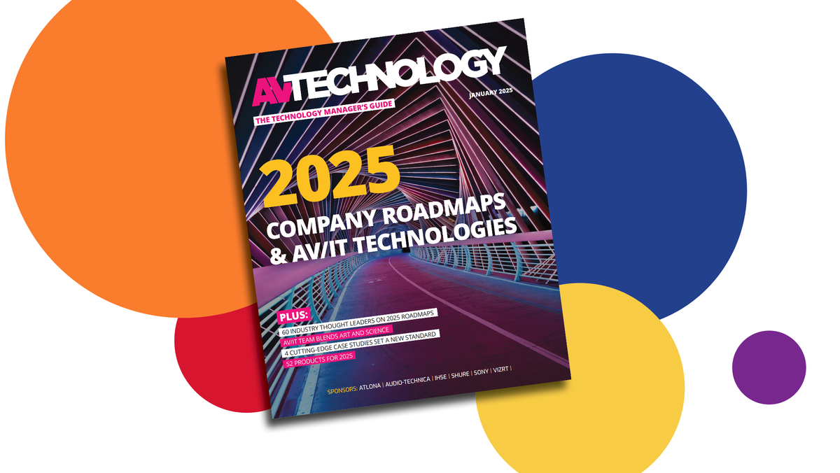 Check out the AV Technology Manager’s Guide to Manufacturer Roadmaps 2025 and get ready to be inspired for your next project.