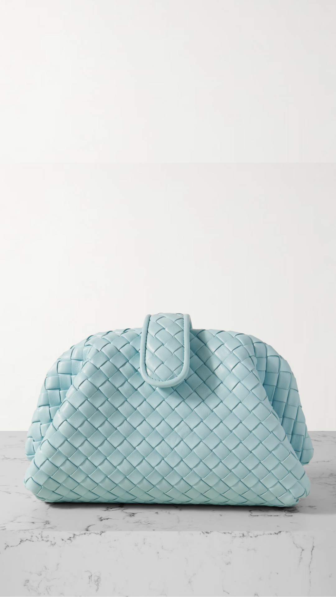 BOTTEGA VENETA, Lauren 1980 Small Intrecciato Leather Clutch