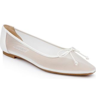 Cam Pointed Toe Ballet Flat