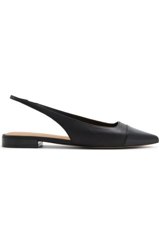 Fleure Slingback Pointed Cap Toe Flat