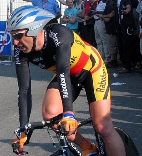 Belgian time trial champion Marc Wauters didn't perform very well