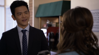 John Cho in New Girl Jury Duta episode