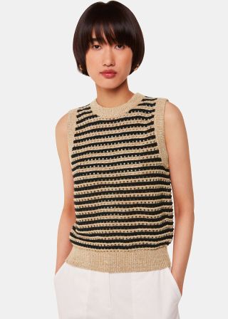 Crochet Stripe Tank