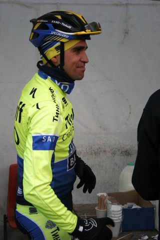Alberto Contador visits Herne Hill, November 18 2014
