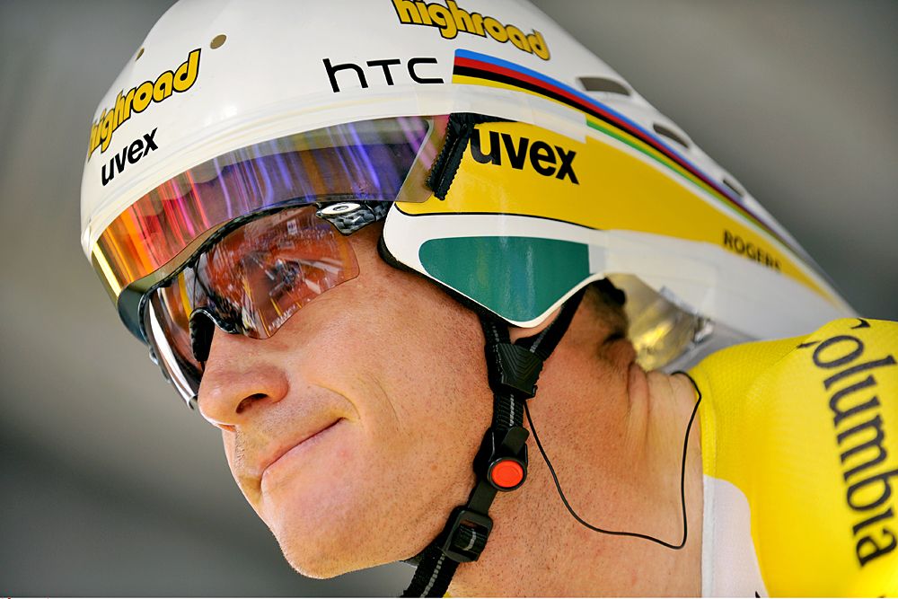 Rogers at the 2009 Tour de France