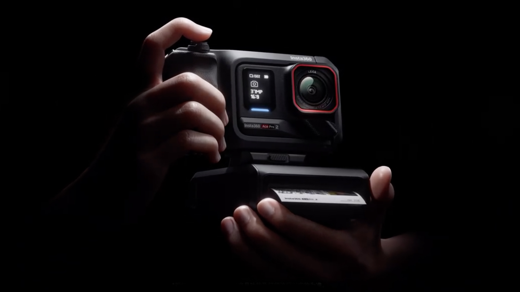 Teaser of Insta360 Ace Pro 2 with new camera and instant printer kit