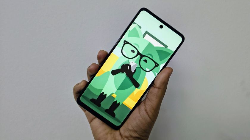 mint mobile mascot fullscreen on phone