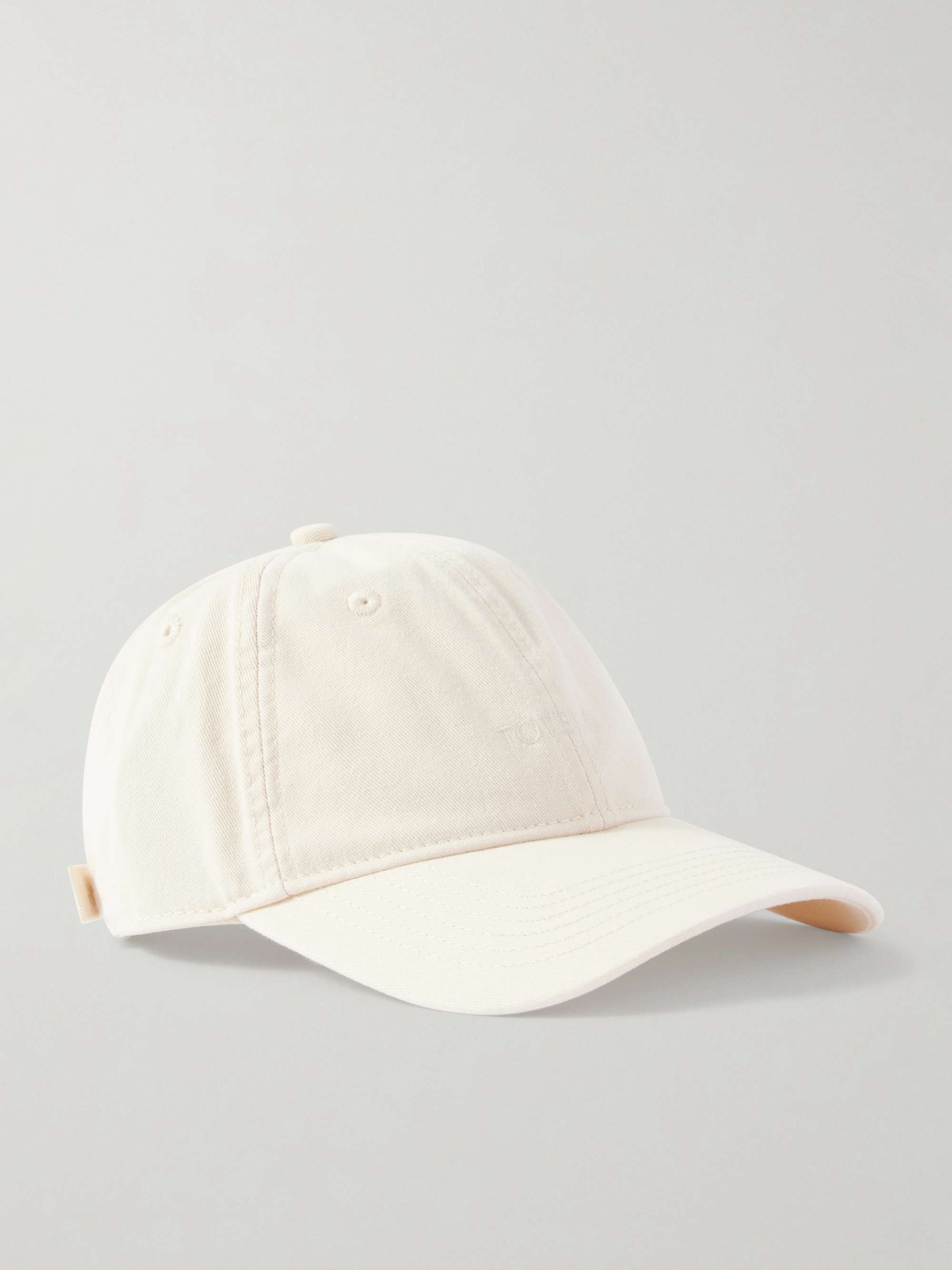 Embroidered Organic Cotton-Twill Baseball Cap