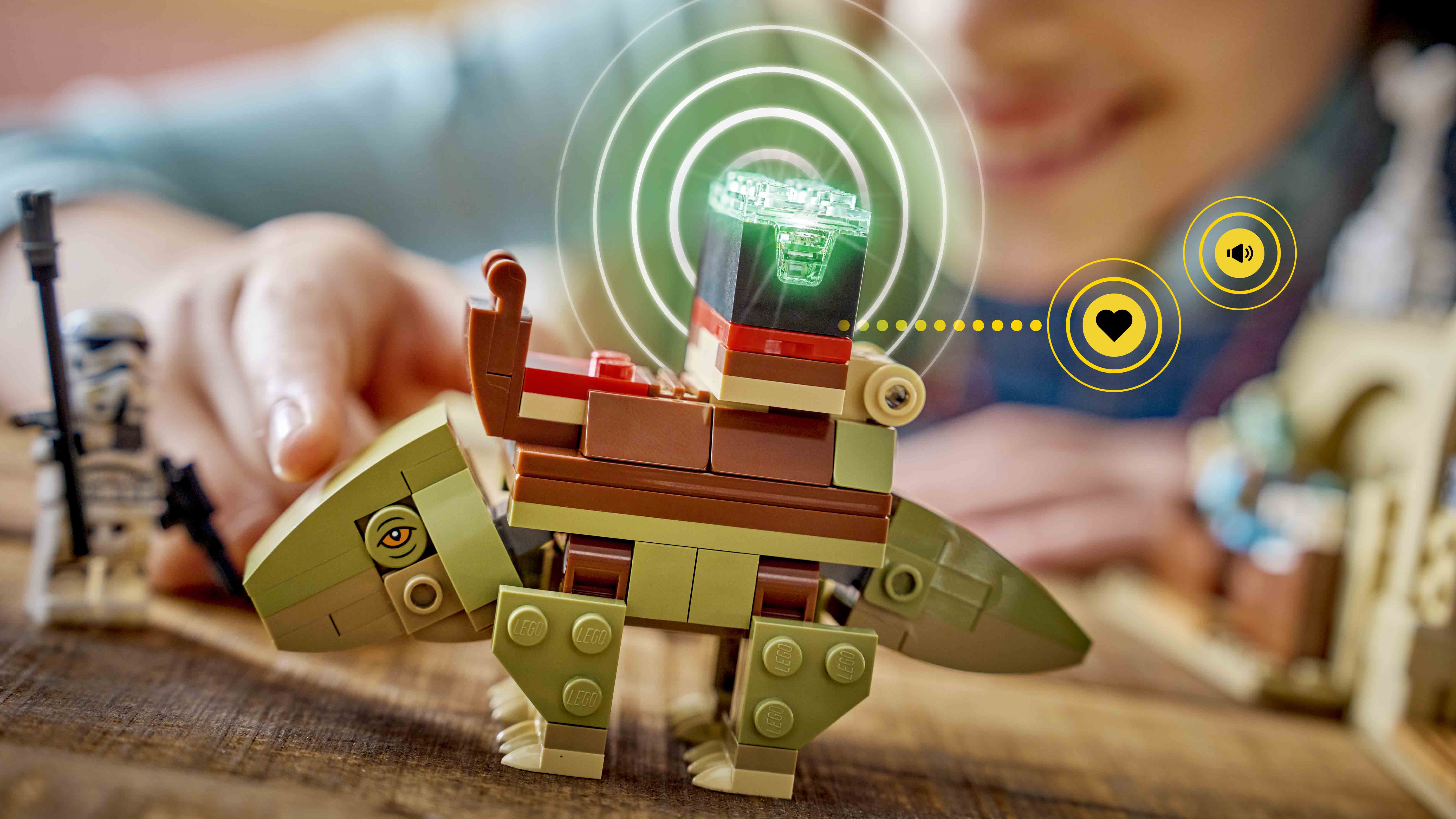 A selection of LEGO Star Wars Smart Brick sets