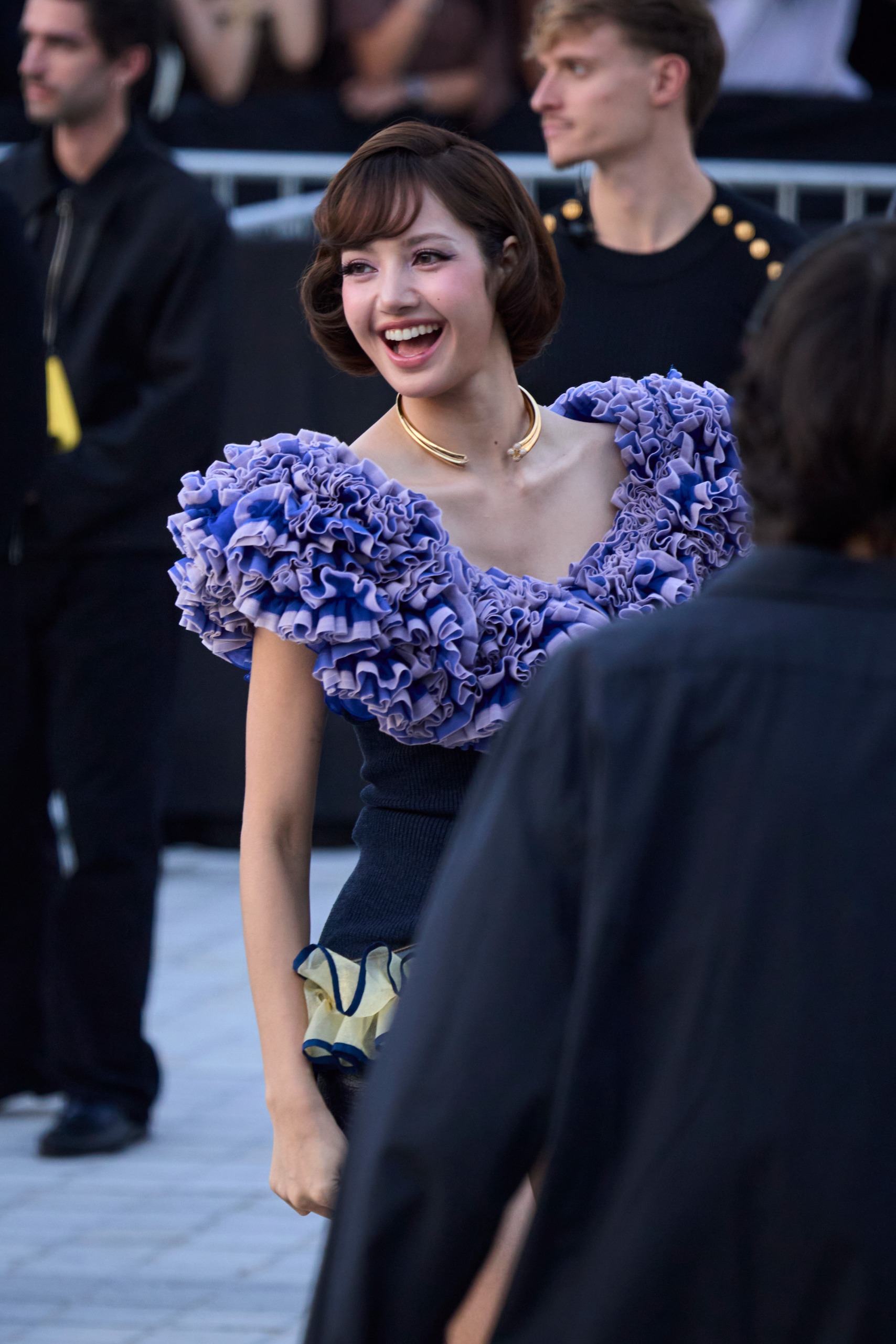 Louis Vuitton Celebrity Arrivals, Lisa
