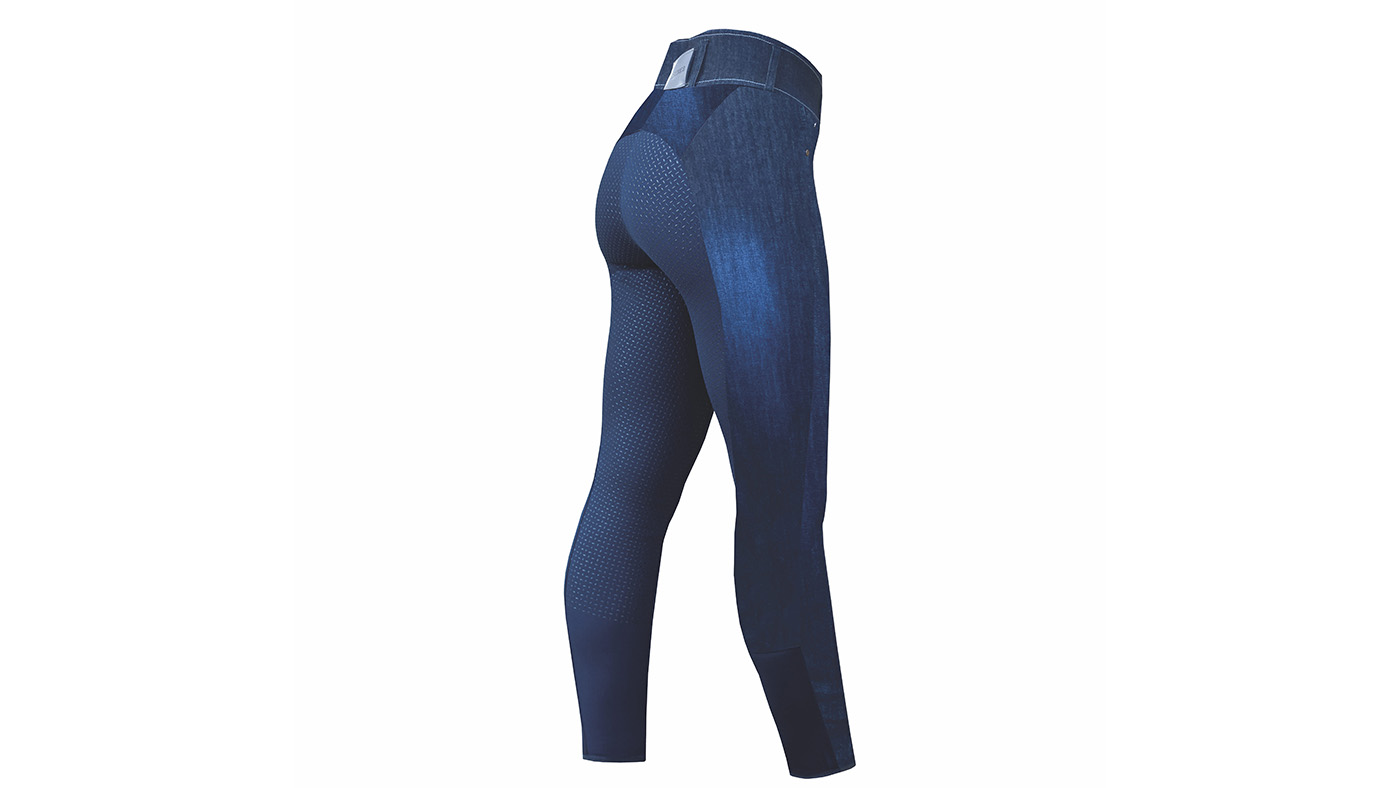 Equetech Ultimo Denim Grip Breeches
