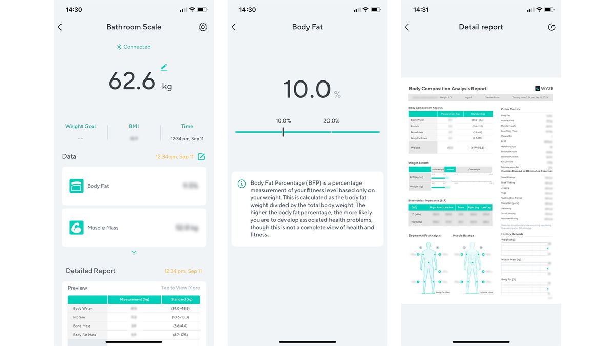 Wyze BodyScan smart scale