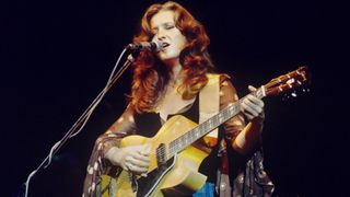 Bonnie Raitt performs live in Amsterdam, Netherlands in 1976