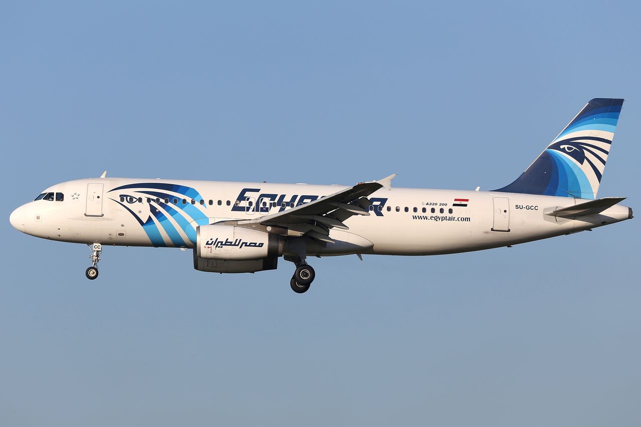 An EgyptAir Airbus A320