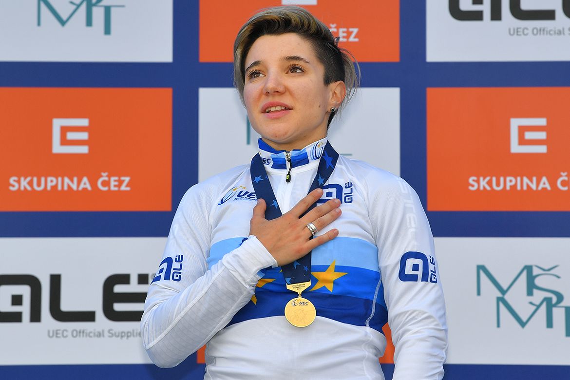 Chiara Teocchi (Italy) won the under-23 women's race for the second year in a row.