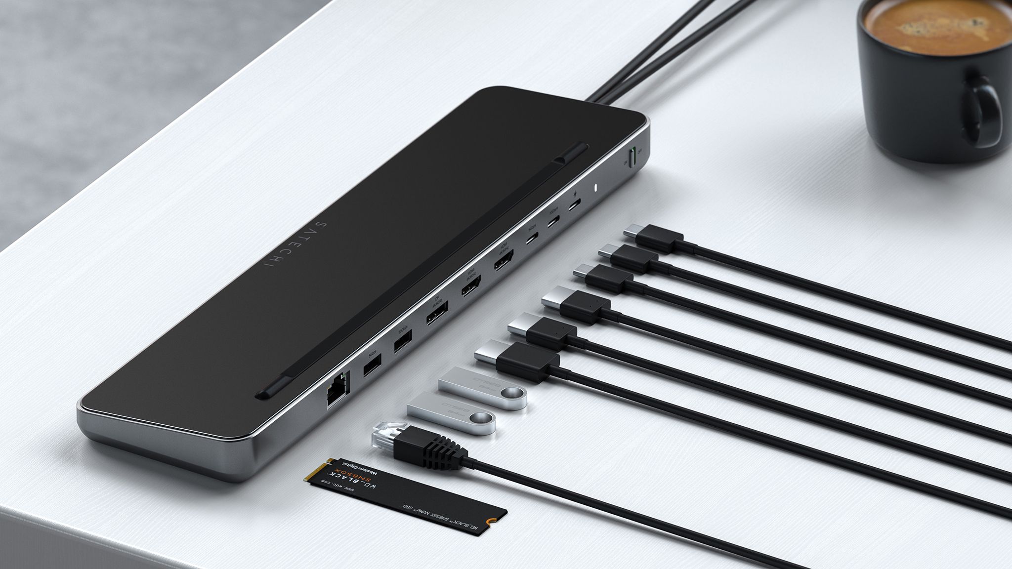 Satechi's latest Dual Dock Stand has all the ports you could ask for ...