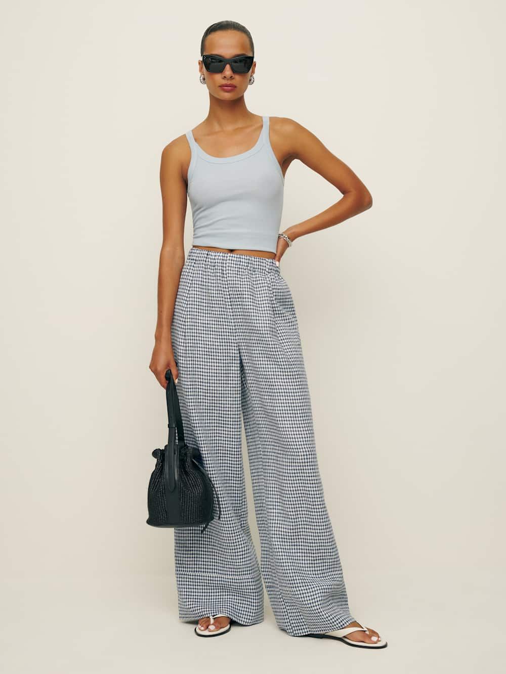 Fernando Linen Wide Leg Pant