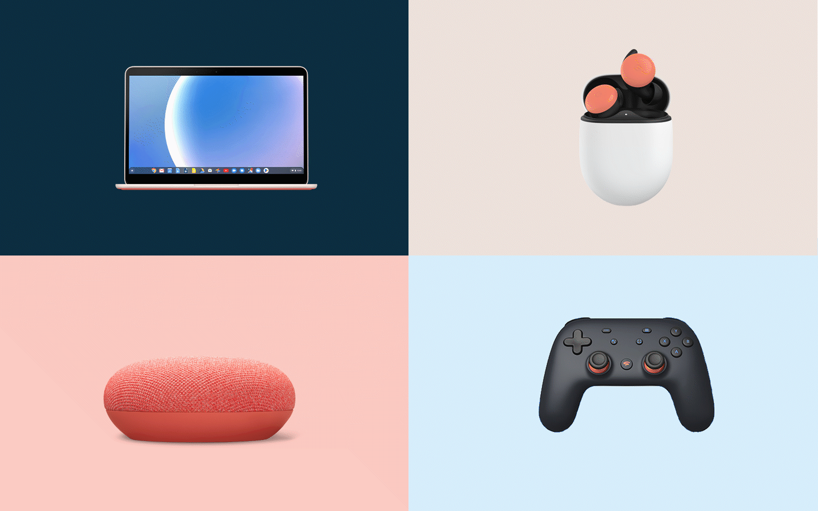 Gif of various Google products