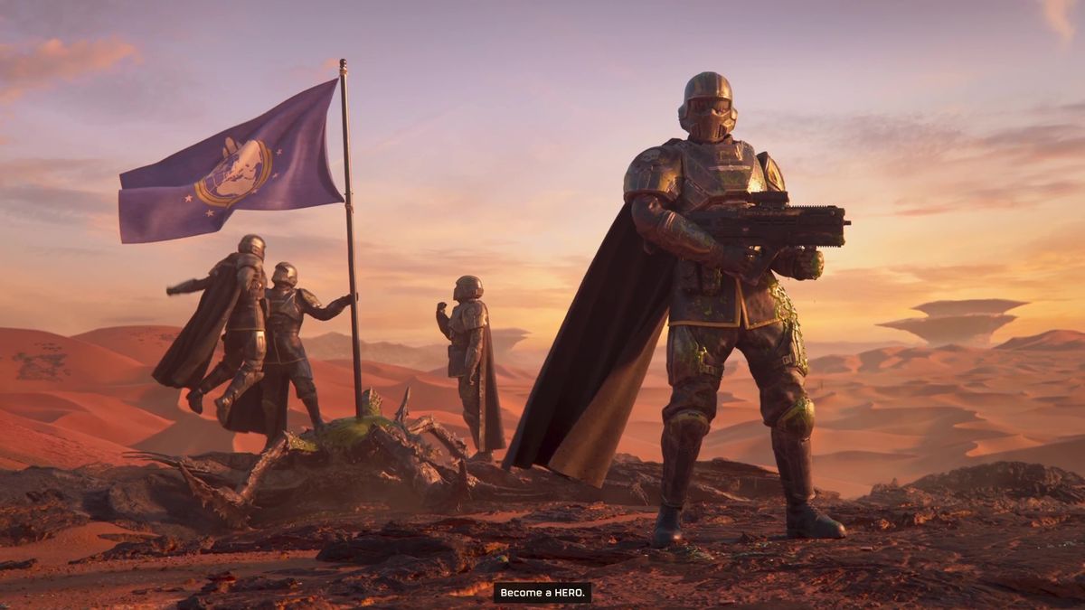 Het volgende grote commando van Helldivers 2 krijgt een fatale tegenslag, en High Command geeft 'getransformeerde' bugjagers en streamers de schuld van het verlies