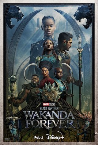 Black Panther: Wakanda Forever Disney Plus poster
