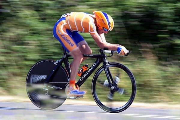 Denis Menchov (Rabobank) ended the stage in sixth and moved up to fourth in the GC.
