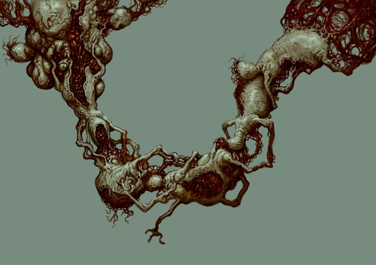 Concept art for Scorn.