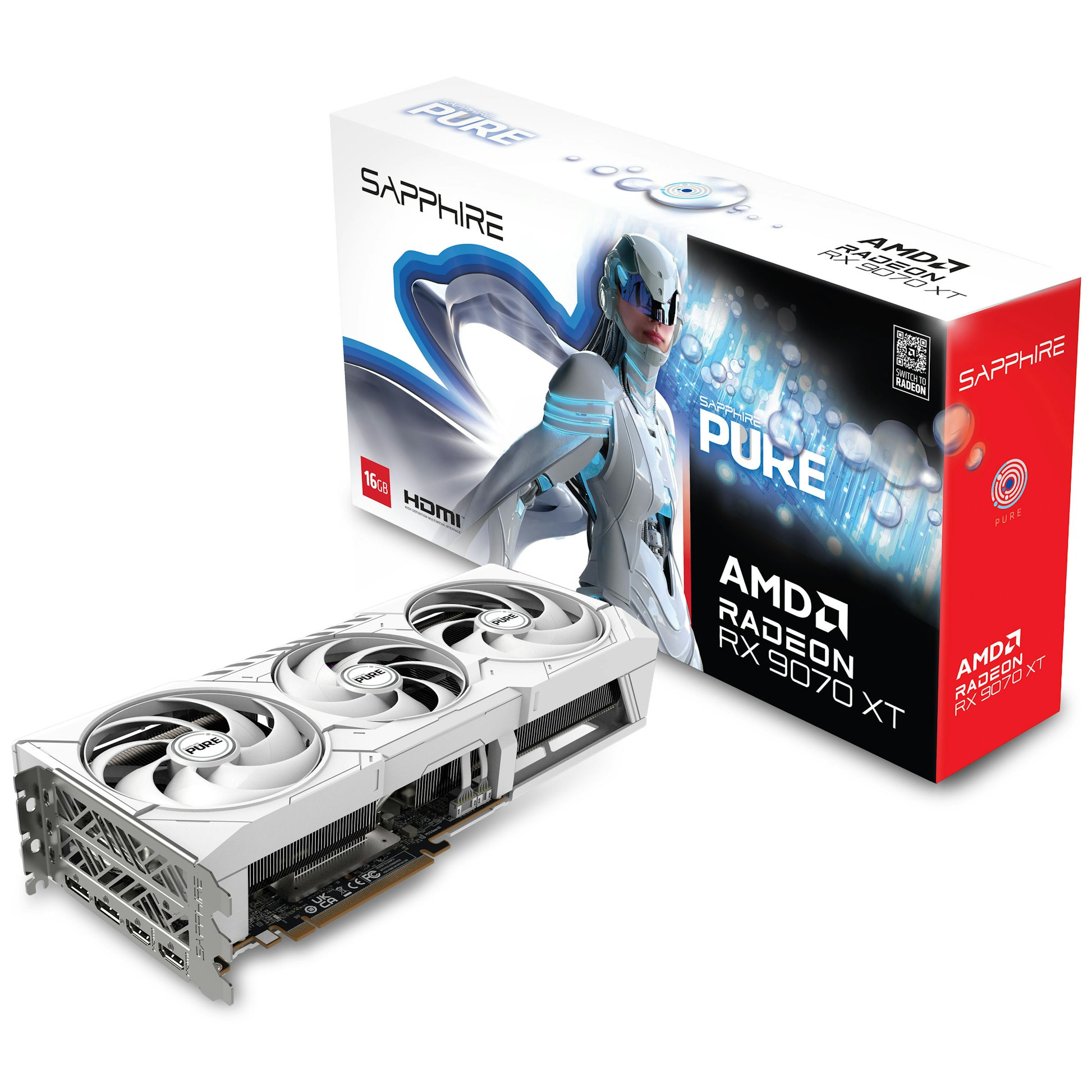 Sapphire Pure Radeon RX 9070 XT