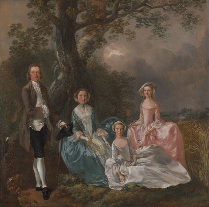 Portrait painting by Gainsborough 