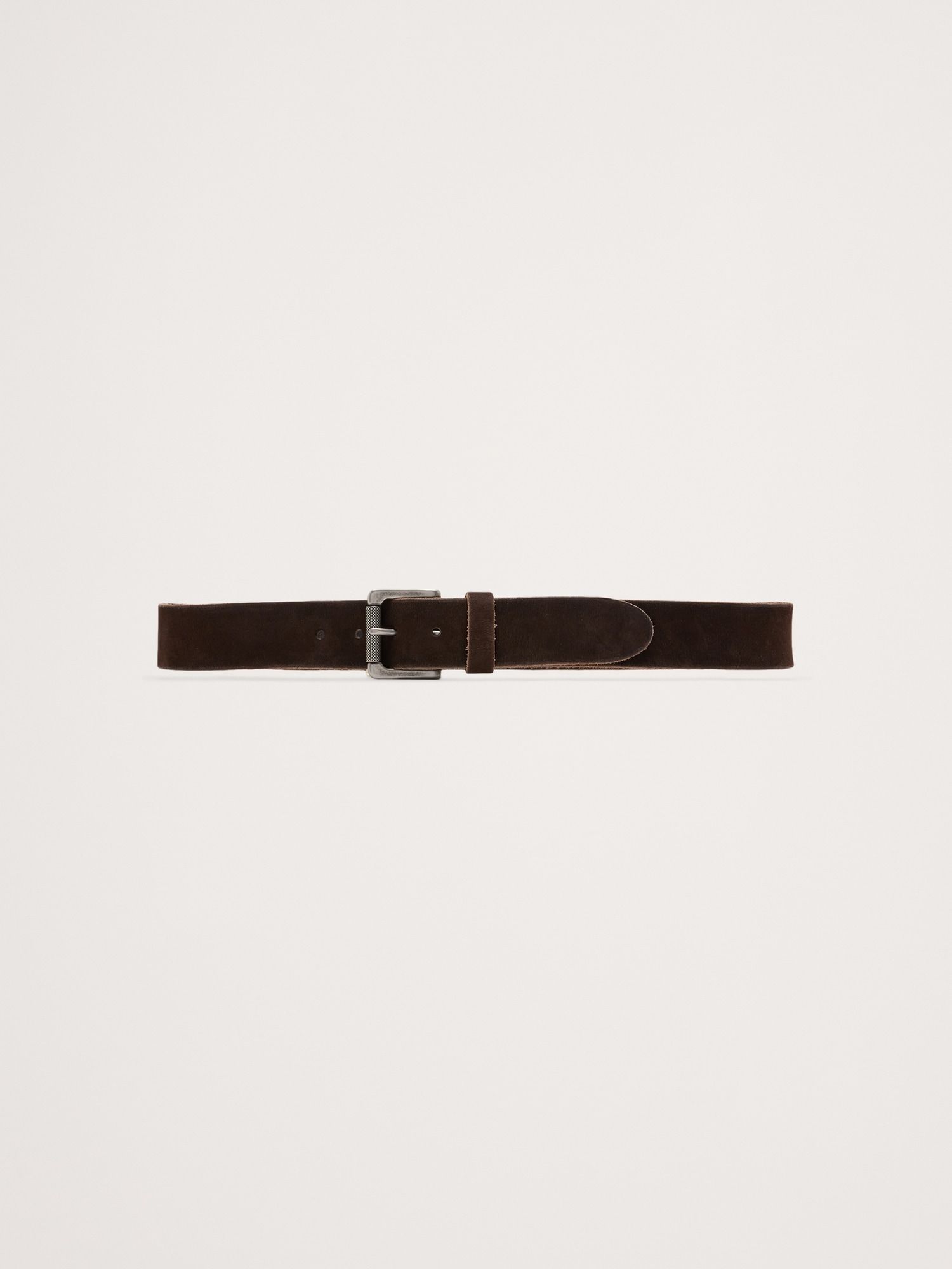Marin Nubuck Leather Belt
