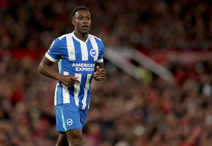 Brighton and Hove Albion forward Danny Welbeck