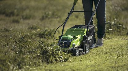 Greenworks lawn mower deals