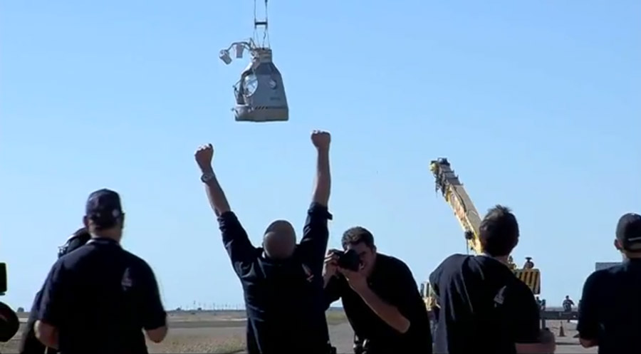 Baumgartner&#039;s Capsule Launches