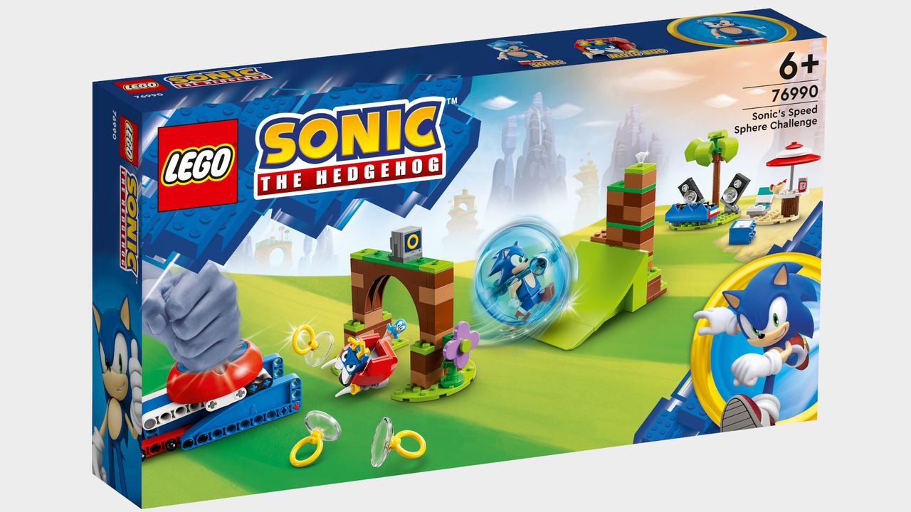 Sonic's Speed Sphere Challenge set and box