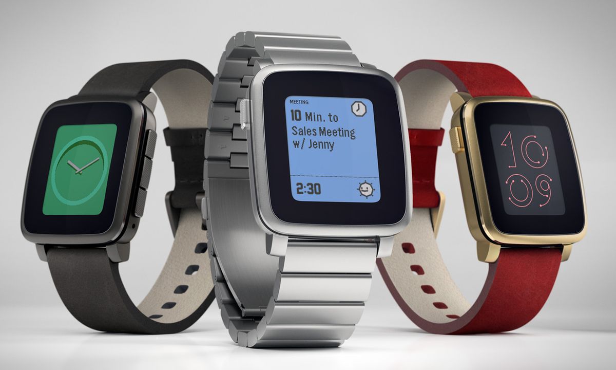 pebble time steel waterproof