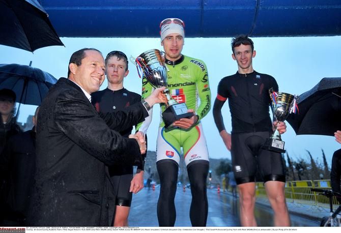 Peter Sagan in Jerusalem