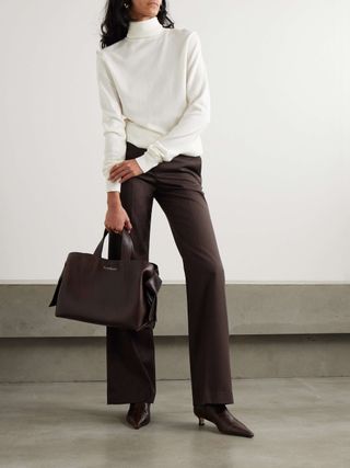 Lyra Twill Flared Pants