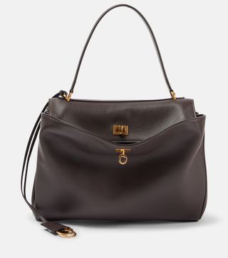 Rodeo Medium Leather Tote Bag