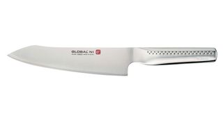 Global Ni Series chef's knife on white background