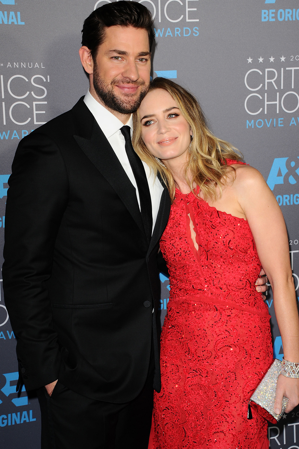 Emily Blunt & John Krasinski At The Critics' Choice Awards 2015