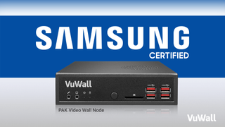 Samsung Certifies VuWall PAK Video Wall