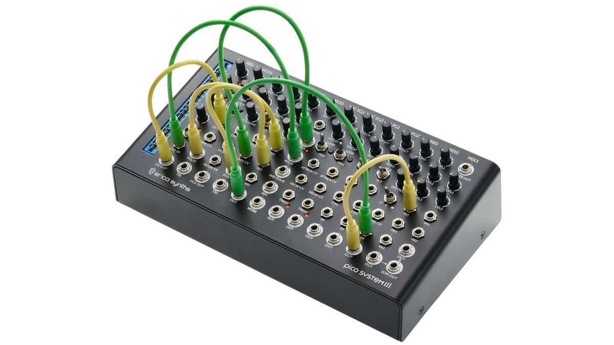 Erica Synths Pico System III is the full analogue modular synth