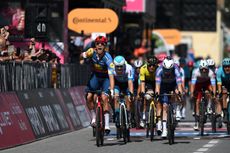 Jonathan Milan wins stage four of the 2024 Giro d'Italia