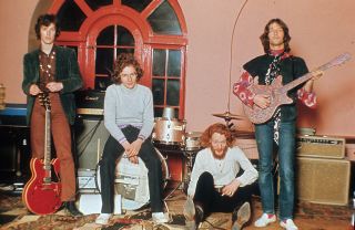 Blind Faith: Steve Winwood, Rich Grech, Ginger Baker, Clapton