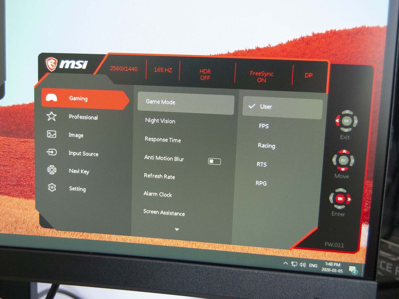 MSI Optix MAG272CQR
