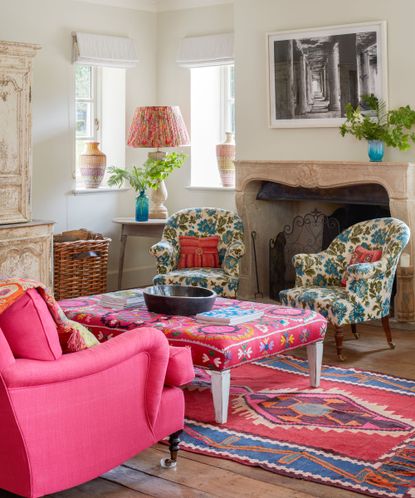 This beautiful home designed by Kate Forman is full of color and ...