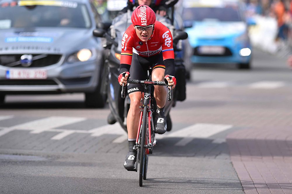 Pim Ligthart (Lotto Soudal) was in the day's breakaway