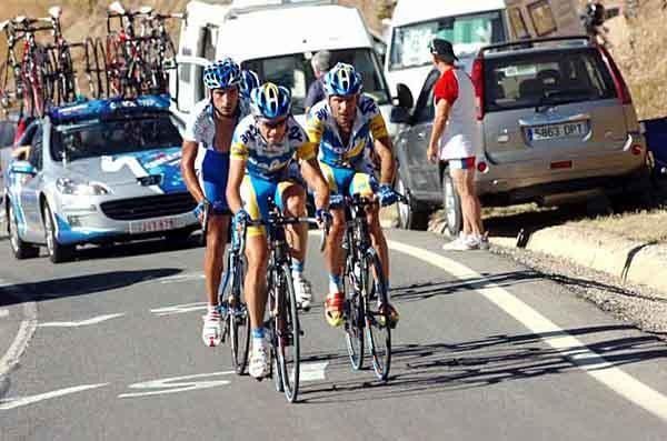 Philip Deignan and St&eacute;phane Goubert of AG2r Pr&eacute;voyance