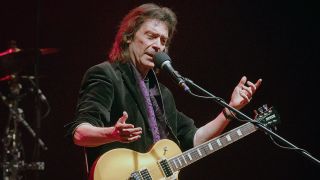 Steve Hackett performs live on stage during a concert at the Uber Eats Music Hall on May 8, 2025 in Berlin, Germany. (Photo by Frank Hoensch/Redferns)