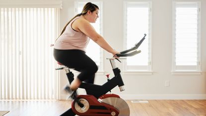 Exercise bike online challenge